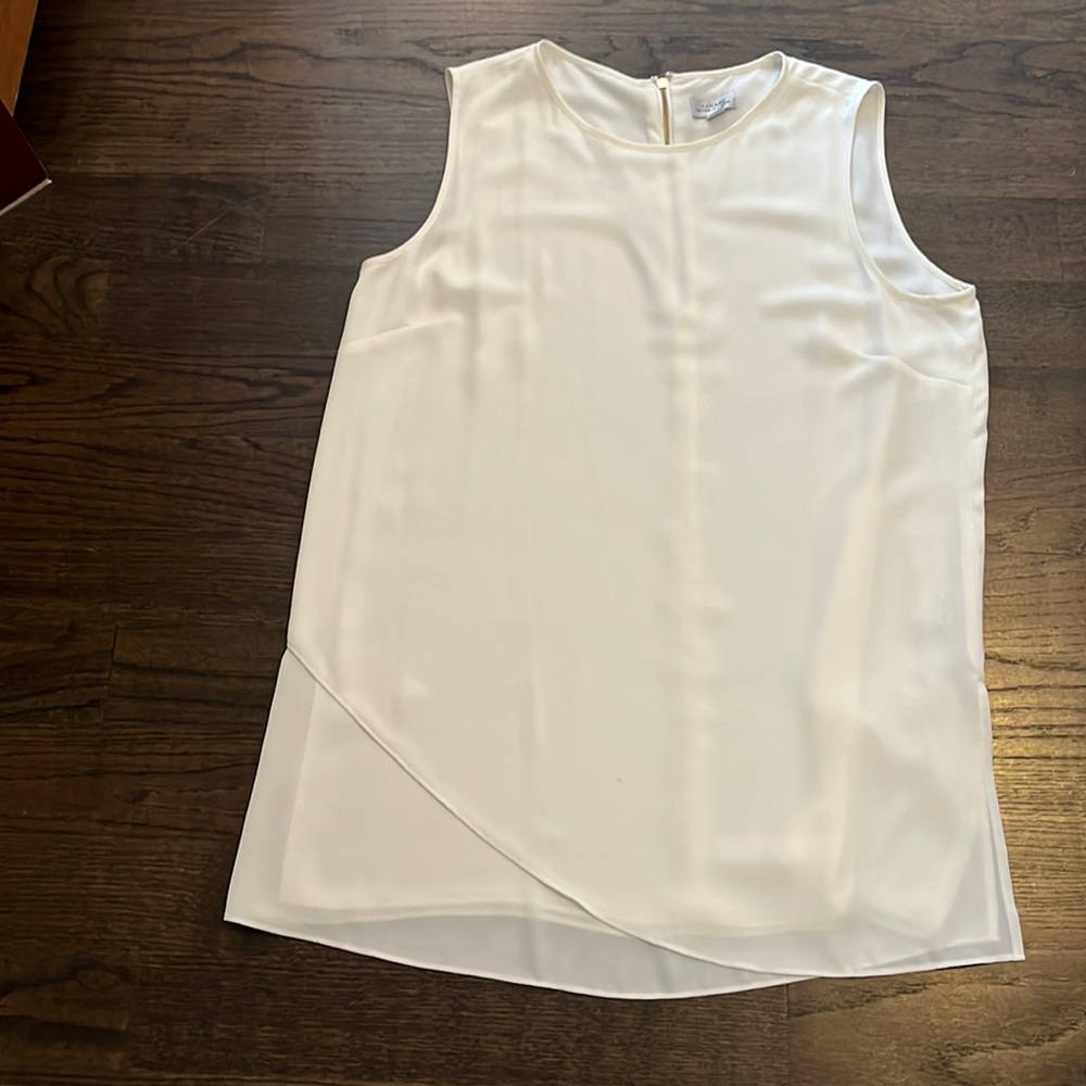 Tahari Arthur S. Levine long sleeveless top